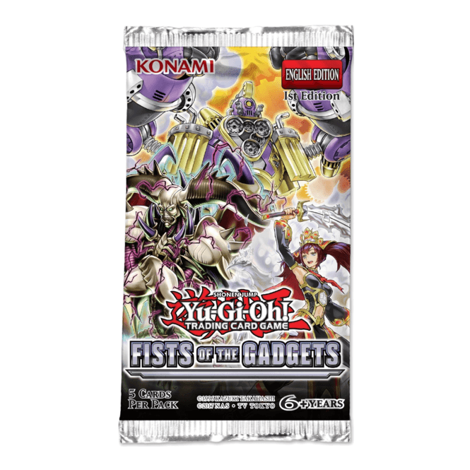 YGO - Fists of the Gadgets Booster Pack